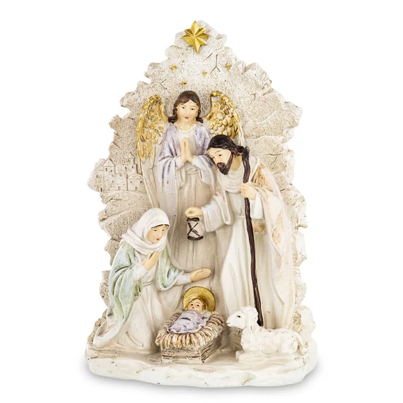 Szent Család Őrangyal-báránnyal boltívben 24cm 157157