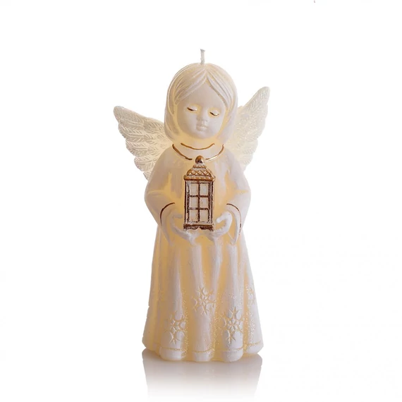 Díszgyertya Betlehem Angyal 260g 170mm