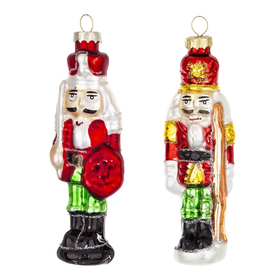 Karácsonyfa dísz diótőrő 2db-os