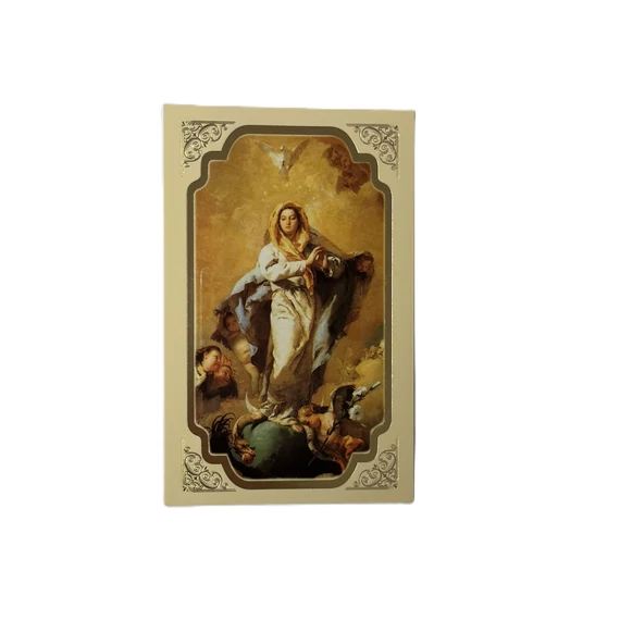 Szentkép imádsággal - Mária hálaéneke