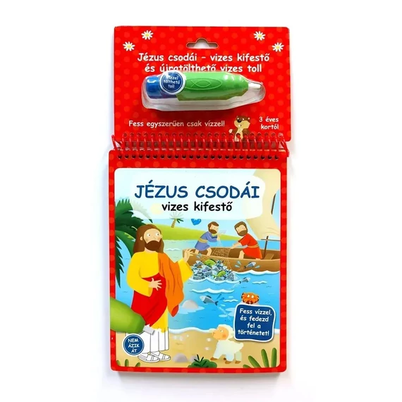 Jézus Csodái - vizes kifestő