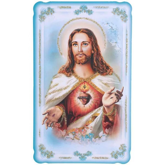 Szentkép aranyozott - Jézus szíve