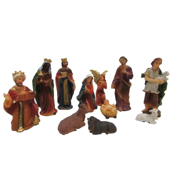 Betlehemi figurák 11alakos 8cm