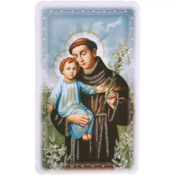 Szentkép aranyozott - Szent Antal