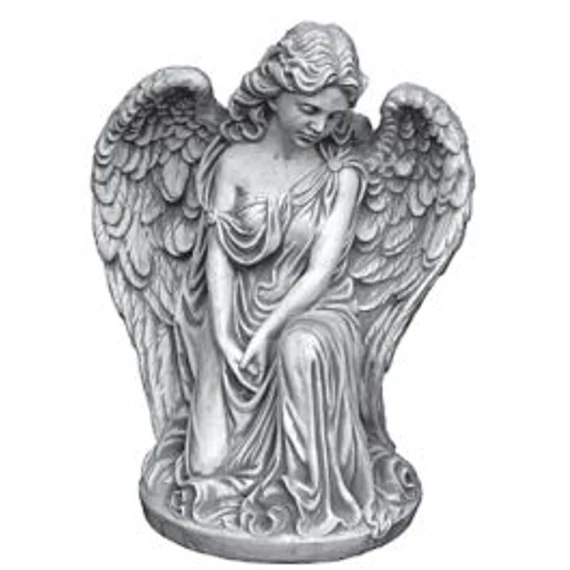 Térdelő angyal angyal (beton szobor) 50 cm