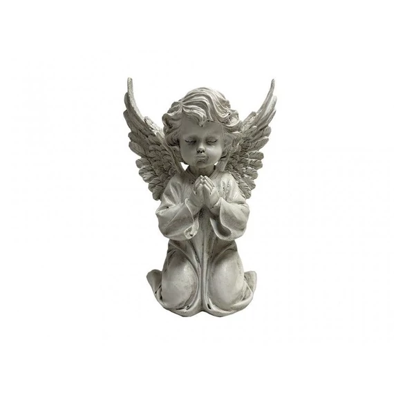 Angyal kőhatású imádkozó 25cm