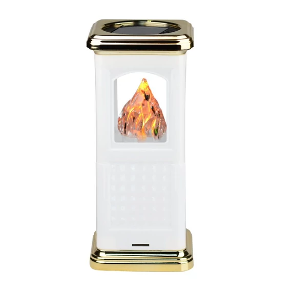 Napelemes-elektromos gyertya lángos/angyalos