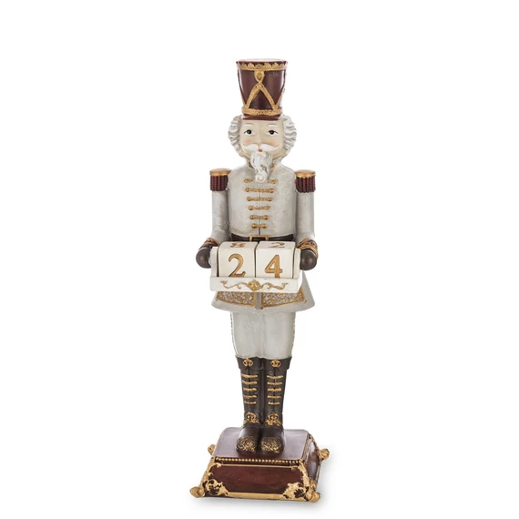 Diótörő figura szám kockákkal 31cm