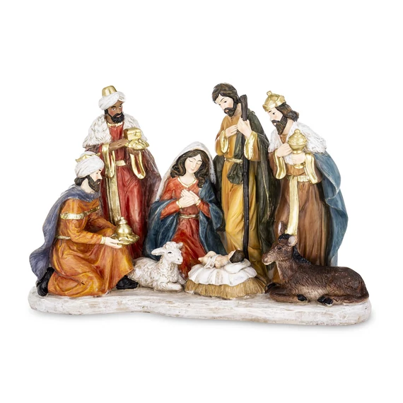 Betlehemi jelenet 19,5cm
