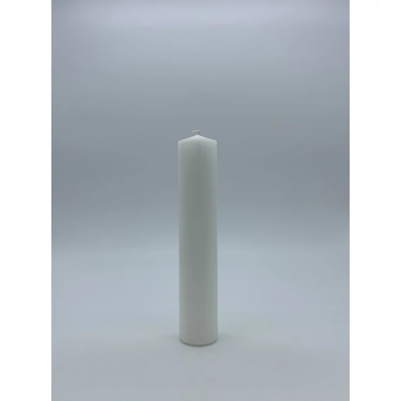 Gyertya natúr 50dkg-os Szembemiséző d50mm, h260mm