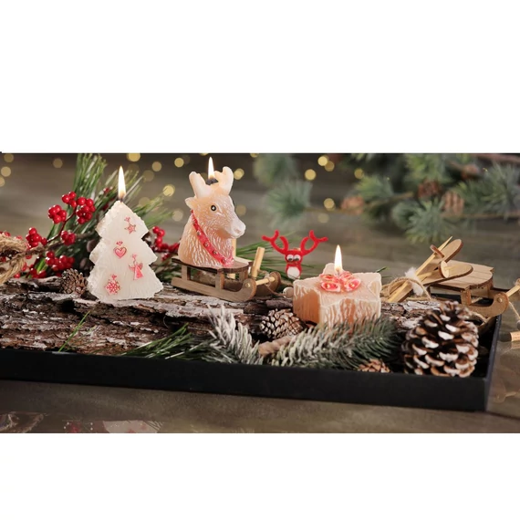 Díszgyertya Illatos 