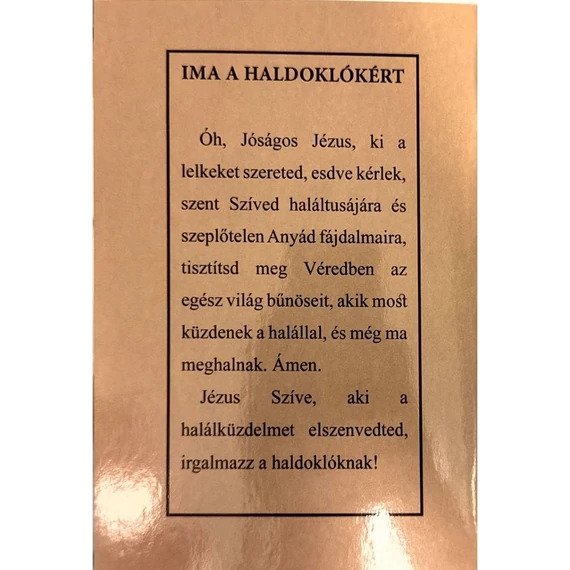Imádkozzunk halottainkért! ( Kerek)