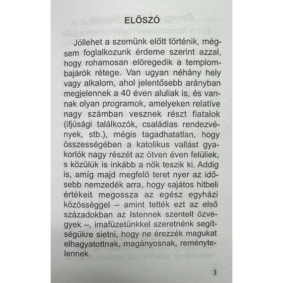 Özvegyek imafüzete (Ker.)