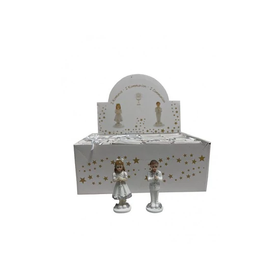 Elsőáldozói szobor 8 cm fiú-lány ( 1752 ) tasakban