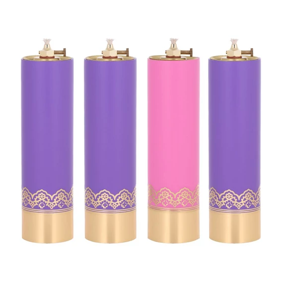 Műgyertya d63mm h220mm állítható színes