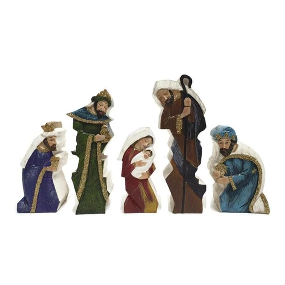 Betlehem összerakható színes 16cm