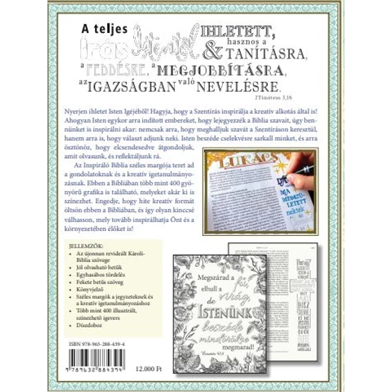 Inspiráló Biblia (papírtokos)