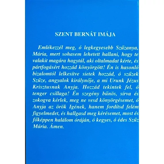 Rózsakoszorú Máriának imafüzet (Ker.)