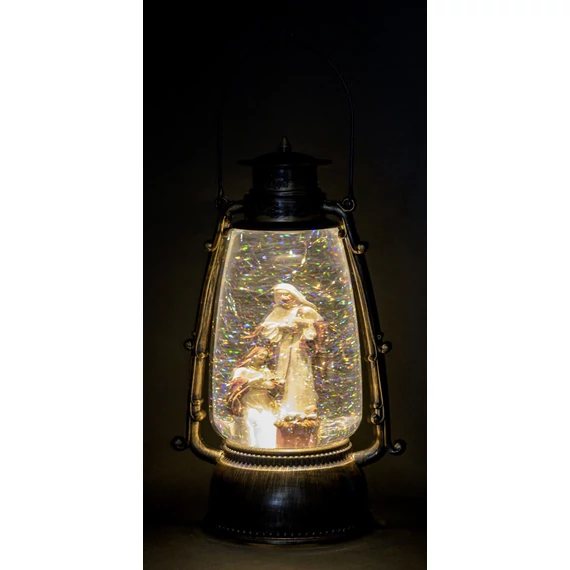 Szent Család Lampion lámpás világítós 31cm 133333