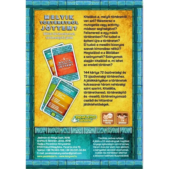 Melyik történetből jöttem? - Bibliai történetkereső