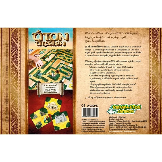 Úton útfélen - Bibliai társasjáték KIEGÉSZÍTŐ