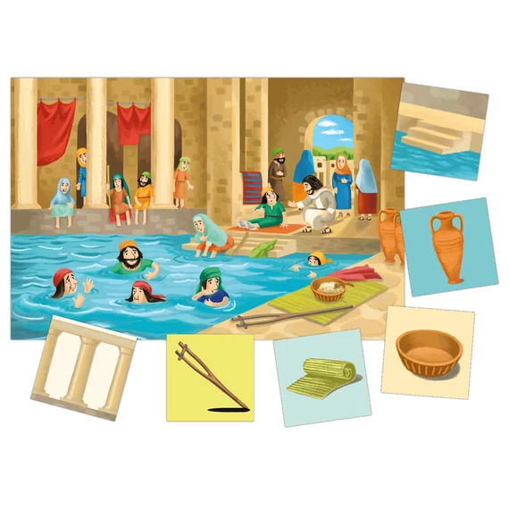 Csodadolgok - Jézus csodái - Bőngészős Bibliai társasjáték