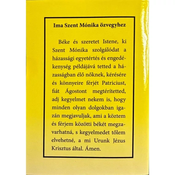 Szent Mónika - Az édesanyák példaképe