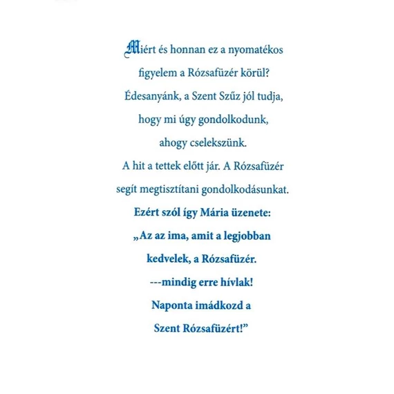 A rózsafüzér hatalma