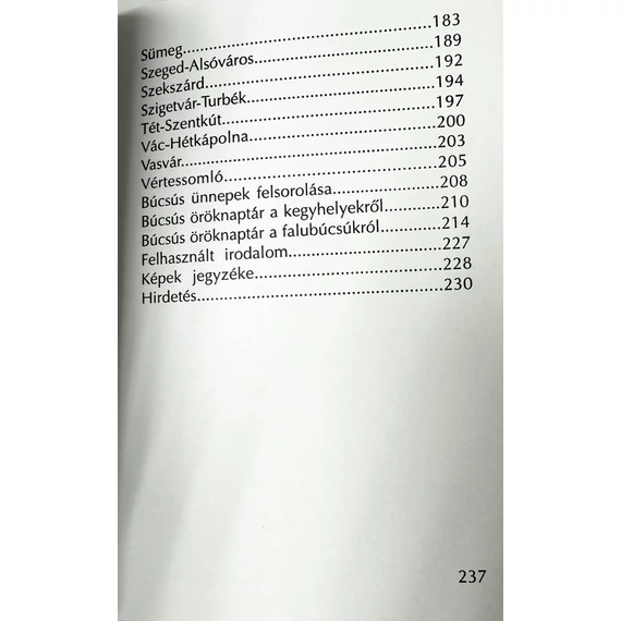 Búcsújárók könyve