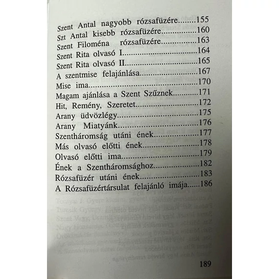 Örökké illatozó Rózsafüzérek