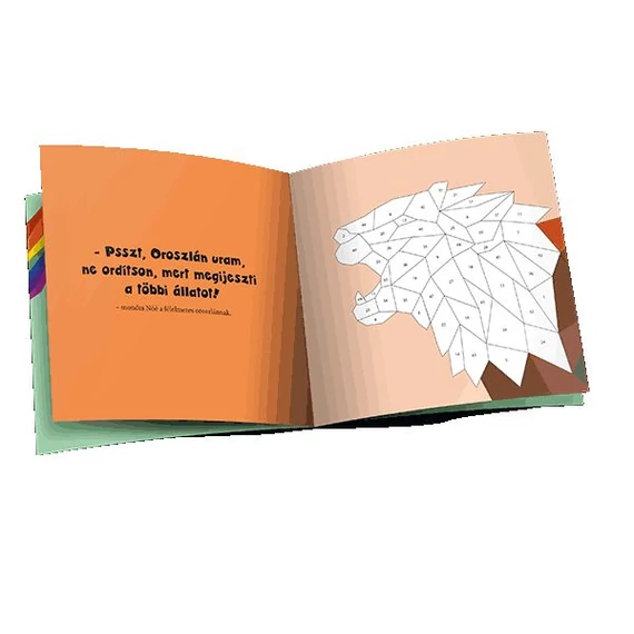 Nóé bárkája - Matricás színezőkönyv