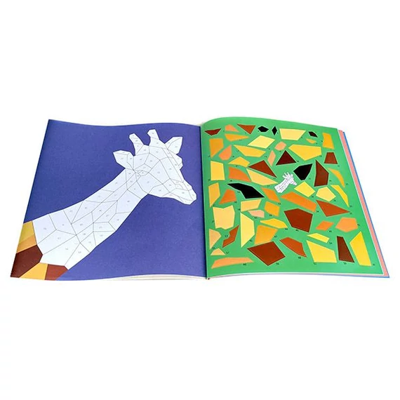 Nóé bárkája - Matricás színezőkönyv